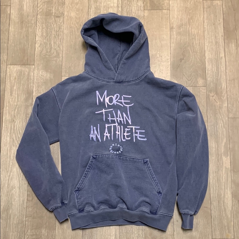 Uniinterrupted Lebron James “More Than‎ An Athlete” Distressed Sweatshirt Hoodie